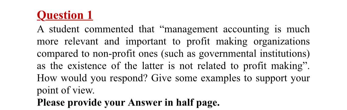 Write with your own words please 200 words Question 1 A student