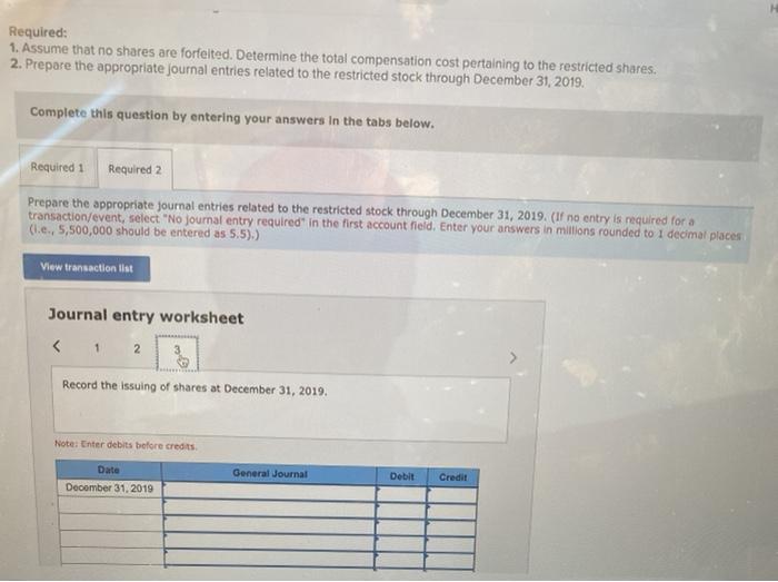 employment is terminated within two years. The common shares have a market