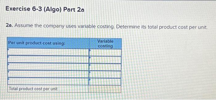company produced 42,000 units and sold 34,000 units at a price of