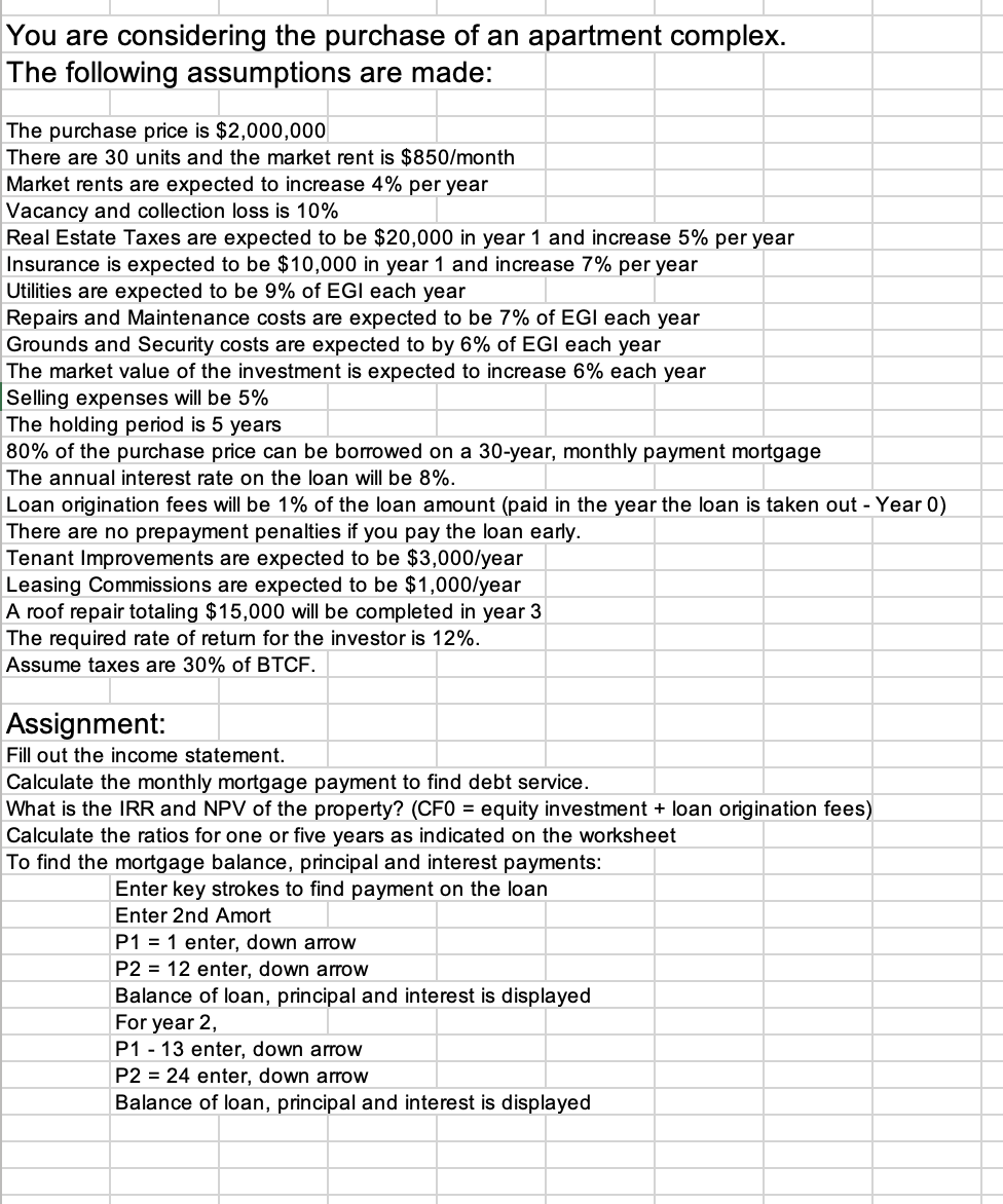 do the math Show me the loan amortization table like we did