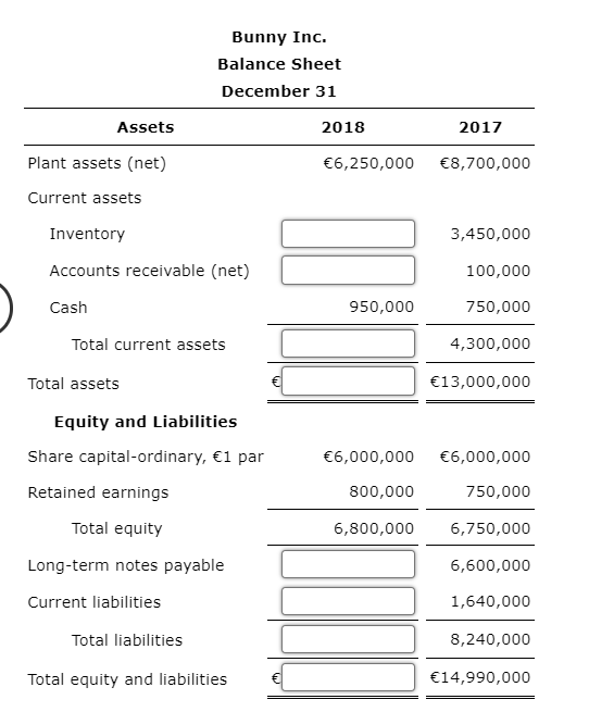 Compute the missing information given the ratios below. (Note: Start with one