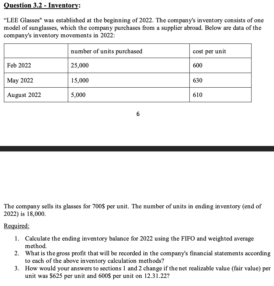 Please answer questions 1, 2 and 3. Thank you! Question 3.2 -