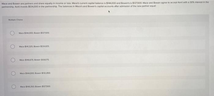 Sweet Company's outstanding stock consists of 1200 shares of noncumulative 4% preferred