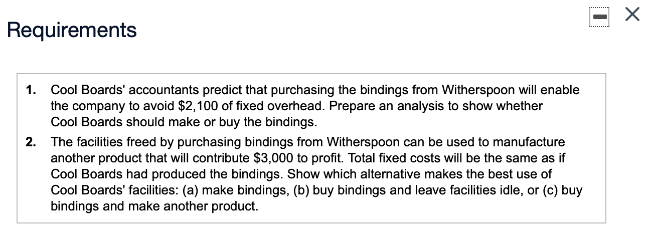 labor Variable overhead Fixed overhead 2,080 6,400 28,840 Total manufacturing costs for
