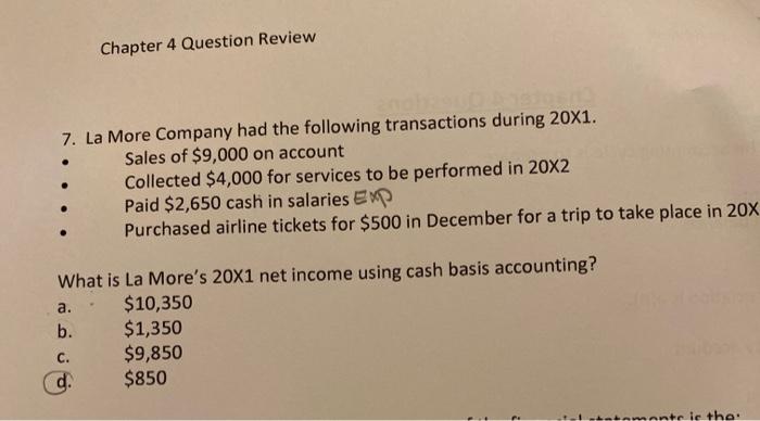 year of operation, determine net income under the accrual basis of accounting.