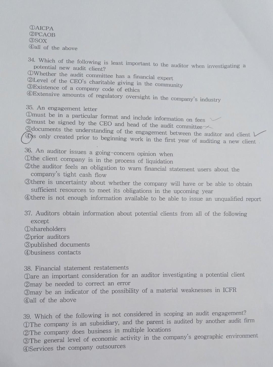 as soon as possible please Thankyou 27. AICPA membership Dis usually avoided