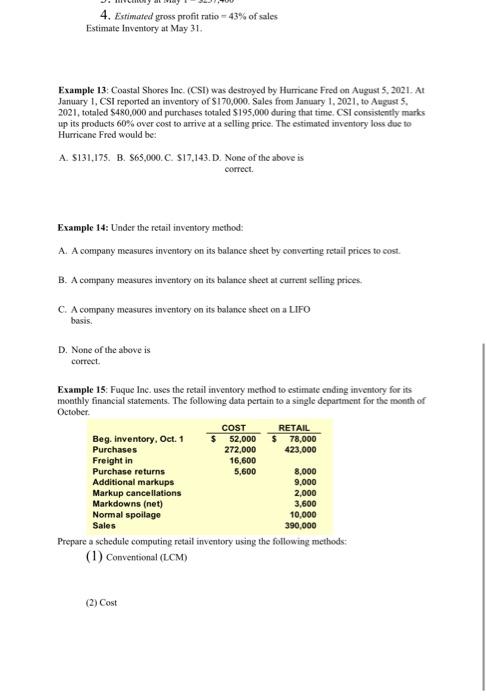 Designated Market Value Replacement Net Realizable NRV less Designed Cost Value (Ceiling)