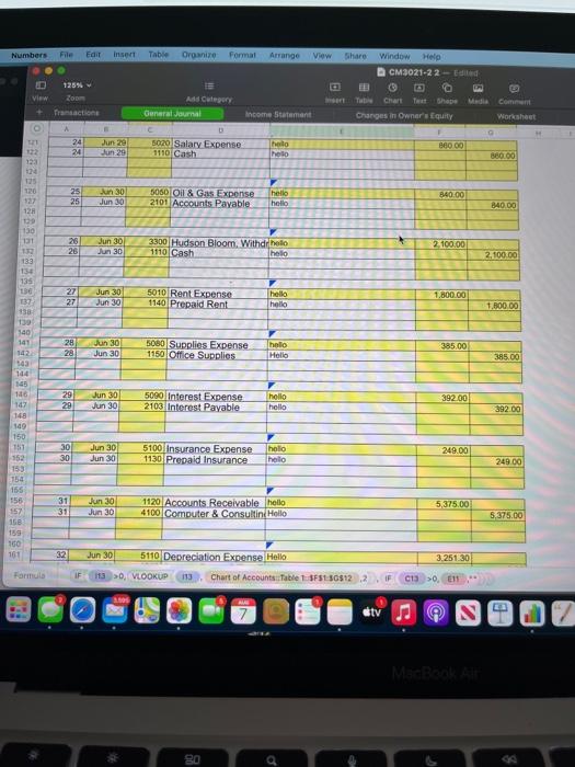 29 & 1120 & Accounts Receivable hello. \\ \hline 113 & &