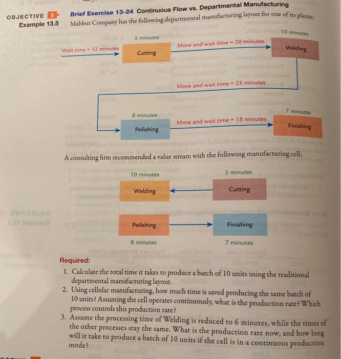  please show all work! thank you! OBJECTIVE 3 Example 13.5 Brief