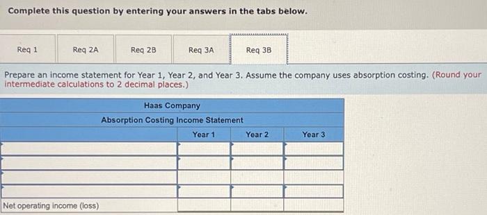 1 Fixed costs per year: Fixed manufacturing overhead $ 540,000 Fixed selling