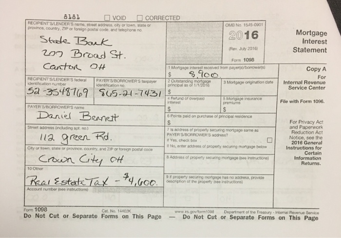 lives with me. SSN 483-70-6179 Birthdate: 10/24/2007 I received $2,000 in child
