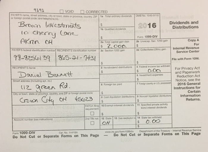 to my first estimate for 2017. Note: for purposes of this tax