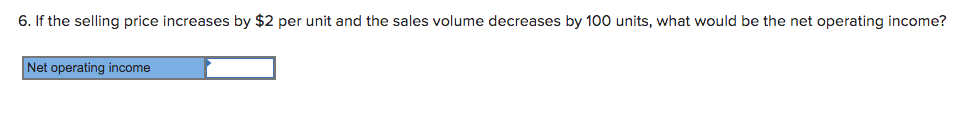 59,500 25,500 20,400 $ 5,100 Required: 1. What is the contribution margin