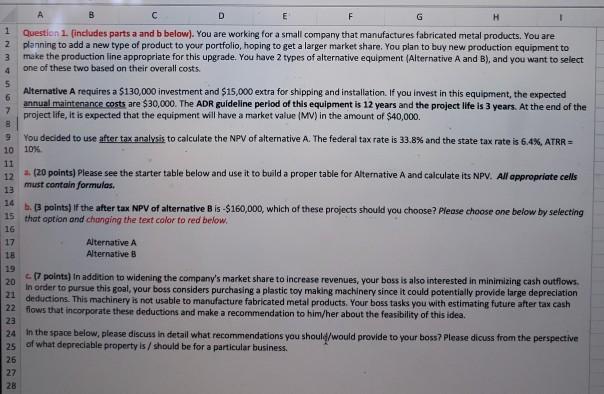  B D E 1 2 3 4 5 6 7 G