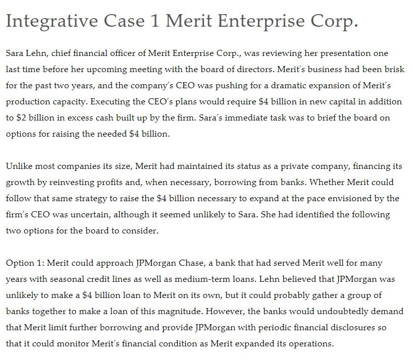 Please use Microsoft Excel & Show all Calculations AND Formulas, Thank You!