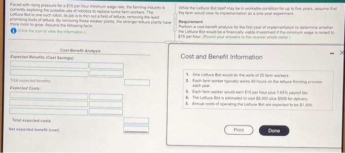  Faced with sing pressure for a $15 per hour minimum wage