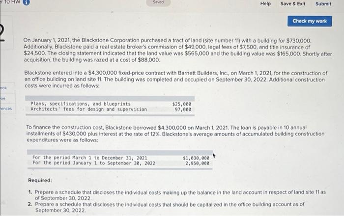 help Saved Help Save & Exit Submit Check my work On January
