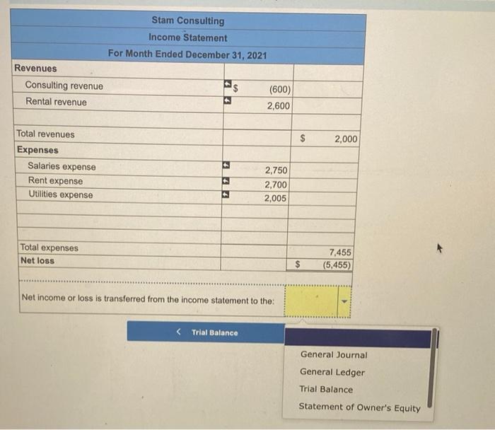 generated based on the journal entries recorded December 1 on December 1,