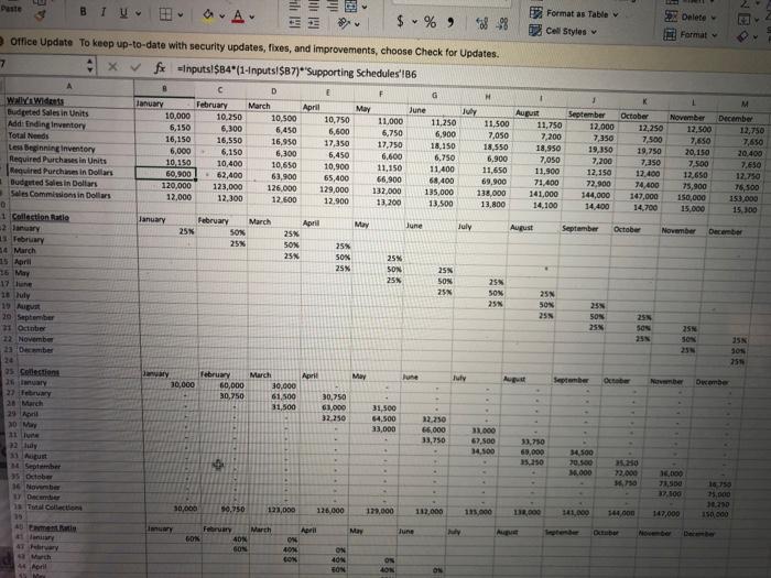 steps 3 and 4, but Excel is telling me the numbers need