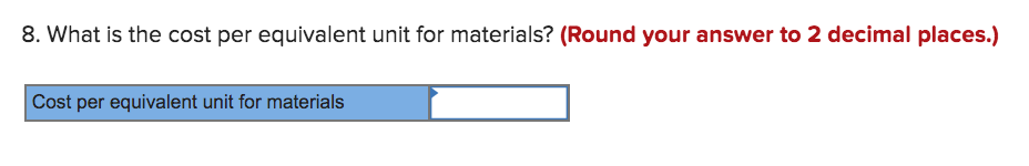 product that goes through one processing department called Mixing. All raw materials