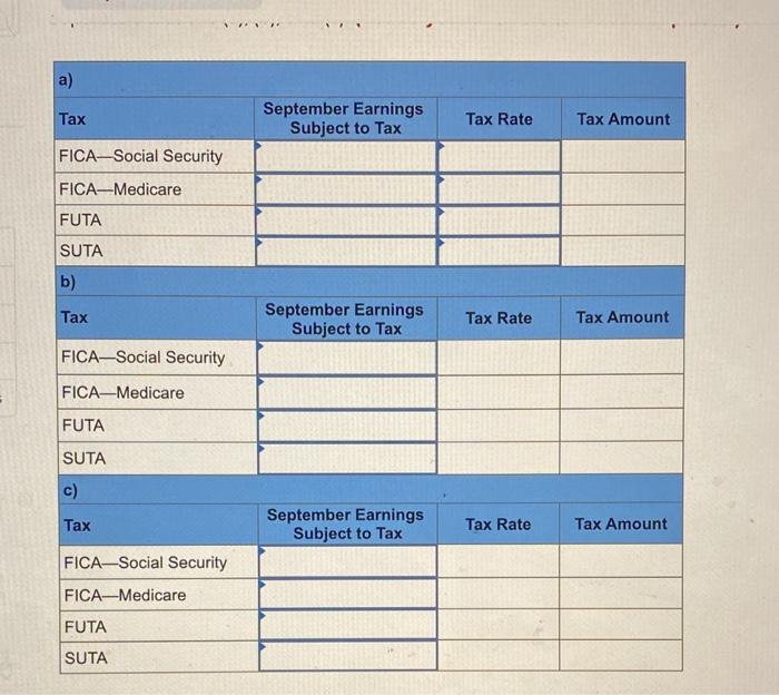 following information for the Exercises below. (Algo) [The following information applies to