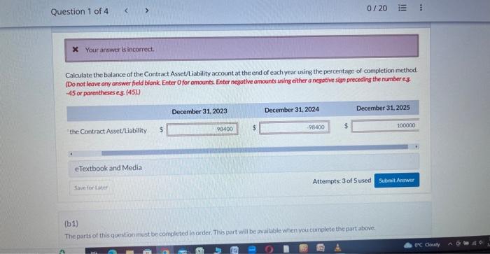 a construction job with a contract prion of $5.74 million. Bramble ran