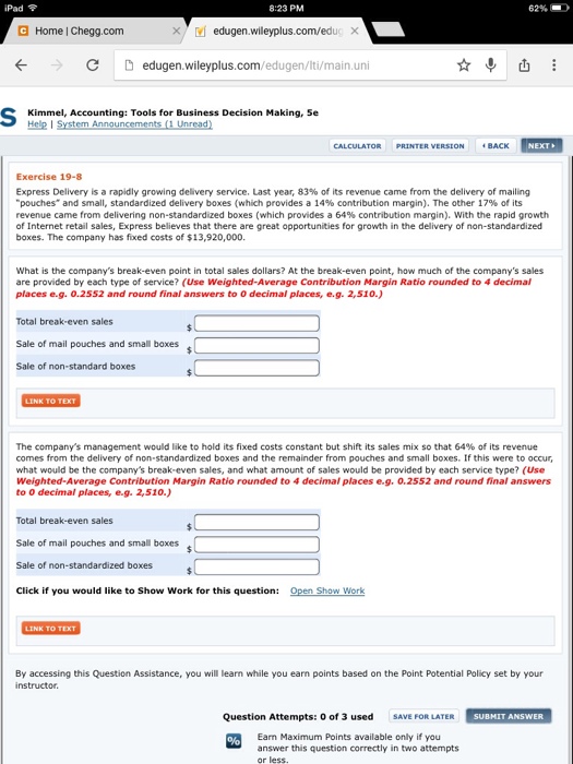  Please answer all the blanks. Express Delivery is a rapidly growing