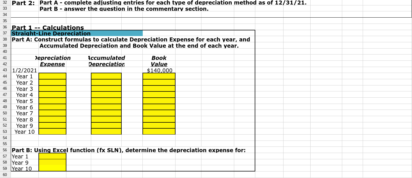 Chapter 8 - Depreciation Me Name 2 3 4 Lab #7 is