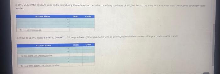 Identifying and Recording Customer Option for Additional Merchandise ofiline or in company
