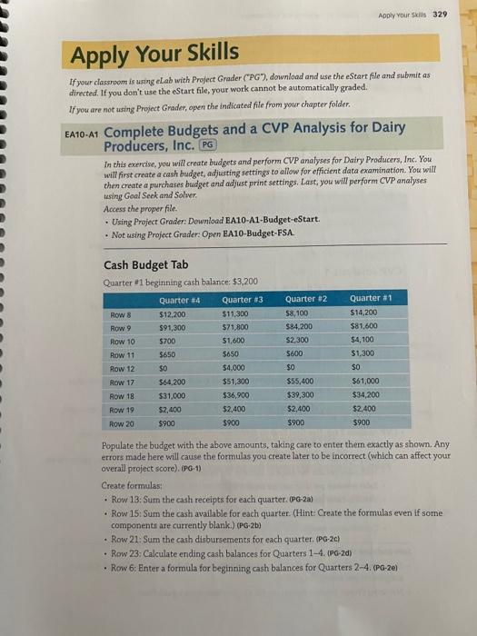 answer EA10-A1 and EA10-a2 IN EXCEL SPREAD SHEET PLEASE how is the