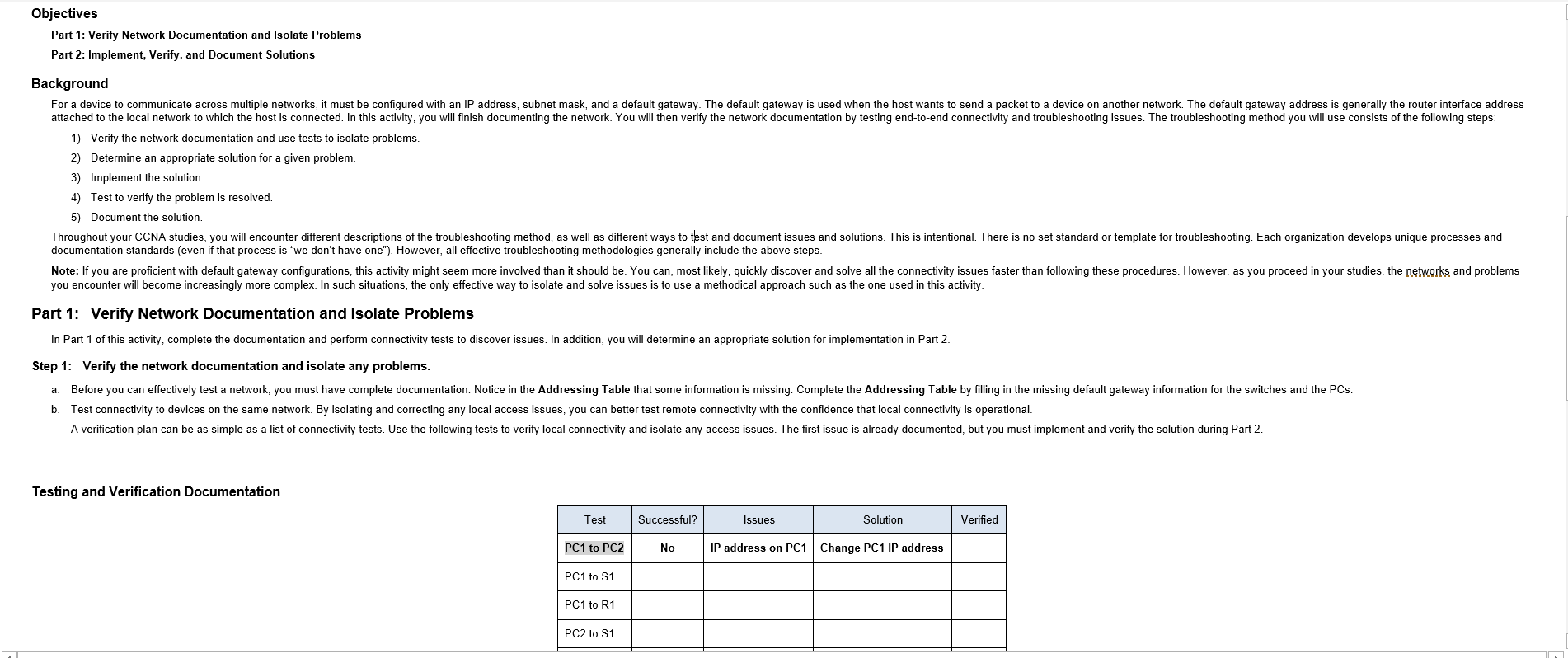 S1 PC2 to R1 PC3 to PC4 PC3 to S2 PC4 to