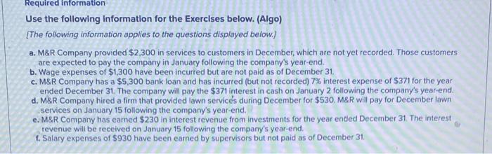 assistance in preparing December 31 financial statements, including its year-end adjustments. The