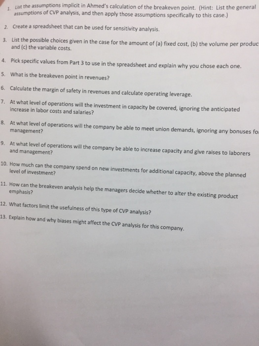 National Motors is a small company pr contractor. and sells three motors,