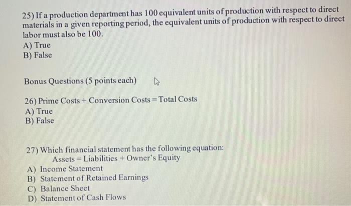 number of units that could have been started and completed given the