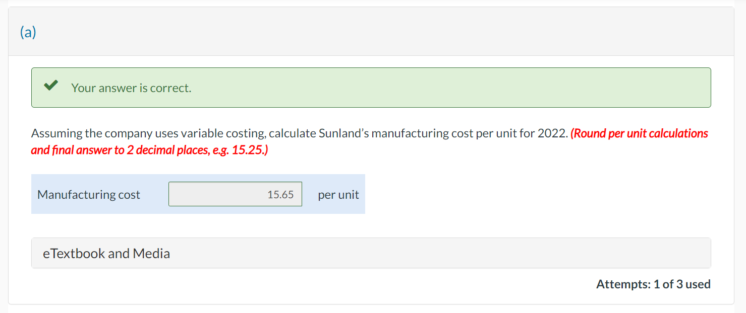 builds custom fishing lures for sporting goods stores. In its first year
