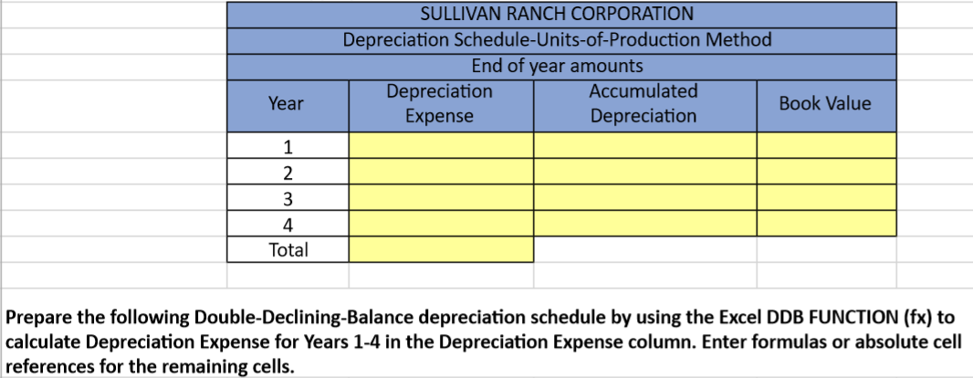 3 Cost: $ 150,000 4 Estimated Residual: $ 10,000 5 Estimated Life