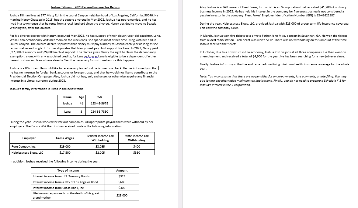  what 1040 forms are needed for this? 