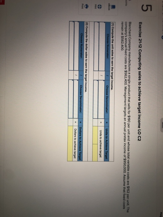 sells for $230 per unit and whose total variable costs are $184