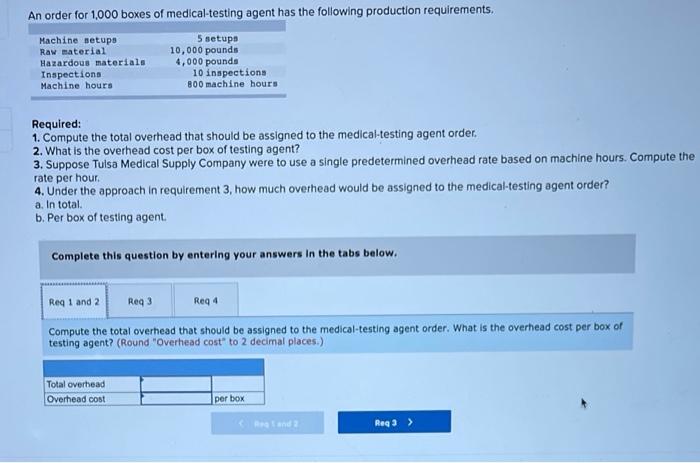 Rates (LO 5-1,5-2,5-3,5-4,5-5, 5-7) The controller for Tulsa Medical Supply Company has