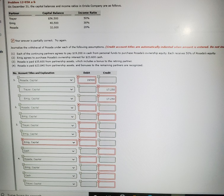 answer explained please, thank you! Problem 12-OSA a-b On December 31,