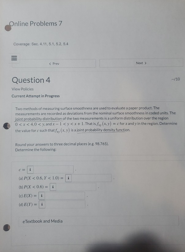 two methods of measuring surface smoothness are used in evaluate a