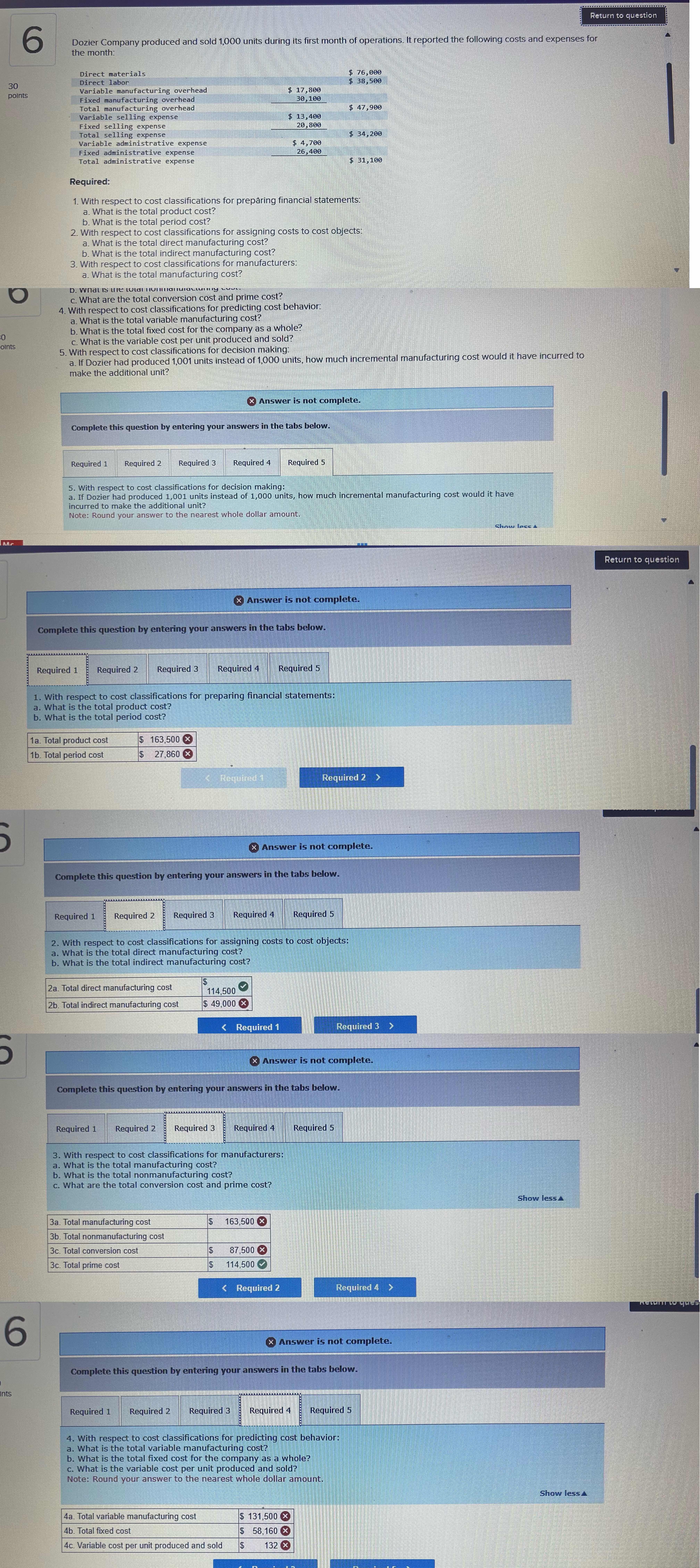  1: With respect to classification for preparing finacial statement: A what