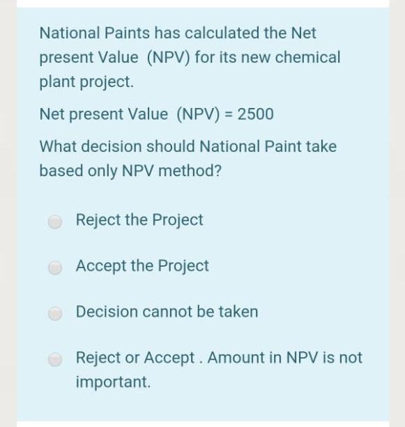 discount rate is difficult Recognizes the time value of money Profitability objective