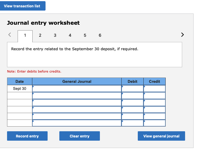 No. 5893 for $494.25. The following information is available for its September