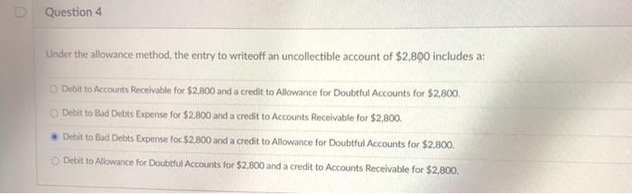 revenues in the same period of time. Accounts are written off when