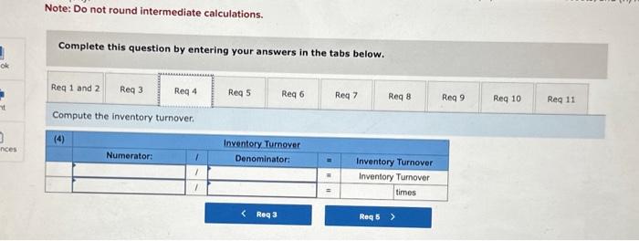 $189,400; common stock, $90,000; and retained earnings, $33,748. Required: Compute the following: