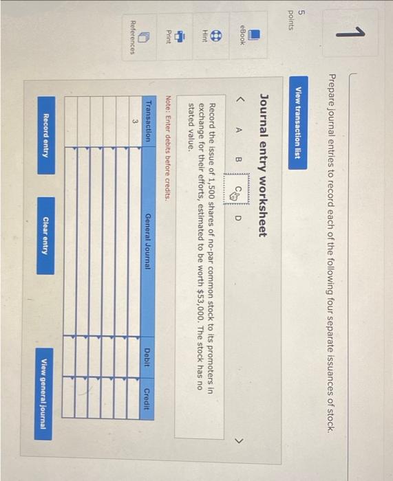 the issuances of stock transactions. 1. A corporation issued 3,000 shares of