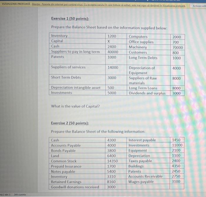 and changes in retained earnings please helpwith these 2 questions Exercise 1