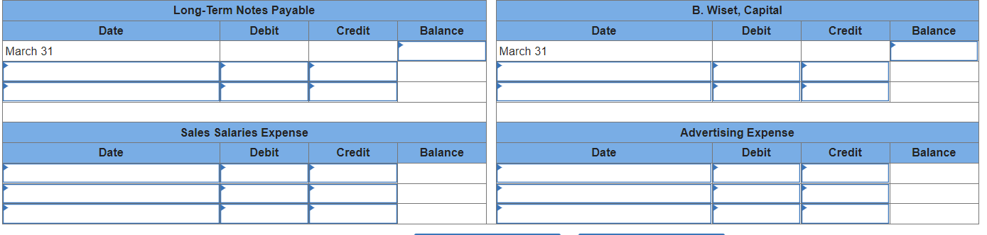 n/30. April 4 Issued Check Number 587 to World View for advertising