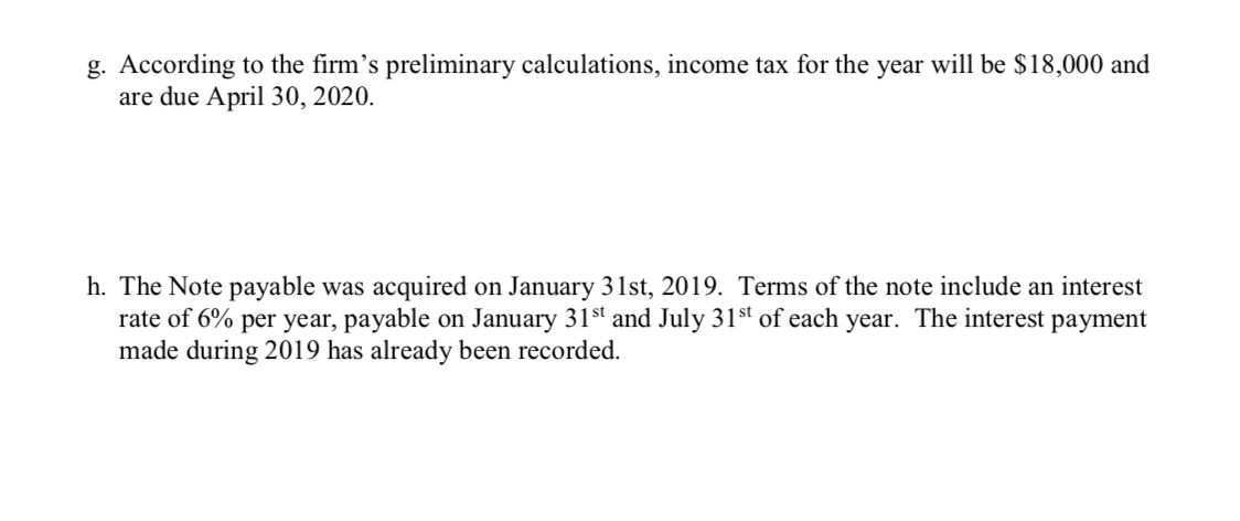 QUESTION TWO The following is the unadjusted trial balance for ABC Manufacturing